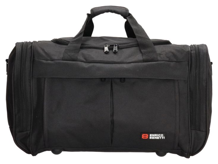 Enrico Benetti Reisetasche schwarz - 87 liter