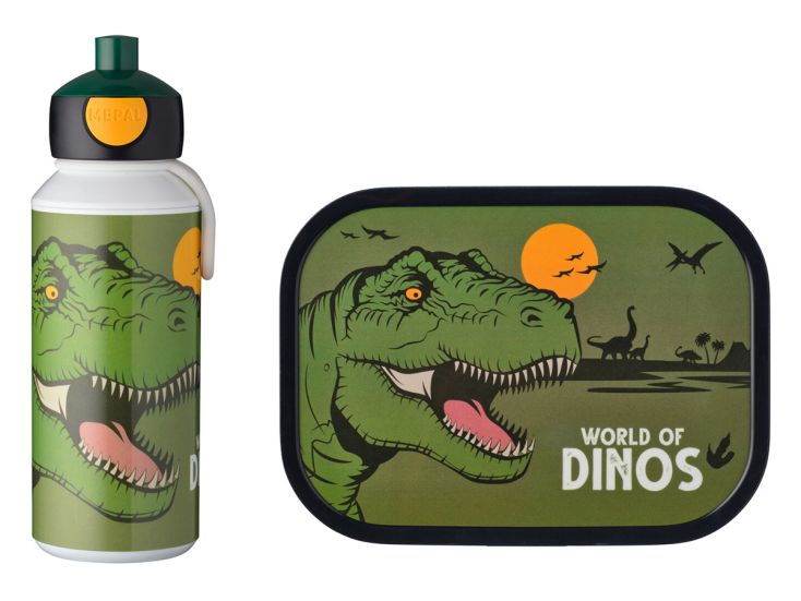 Mepal Campus Verschlussbecher mit Brotdose - Dino