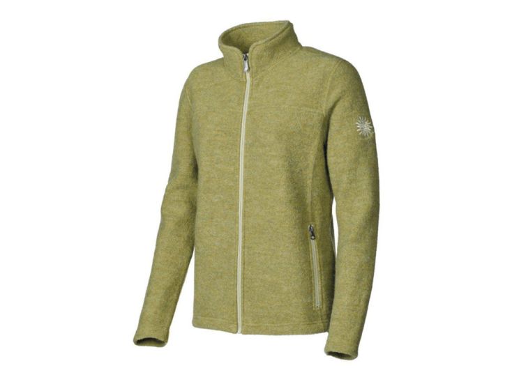 Ivanhoe Beata Damen Wolljacke – Limettengrün