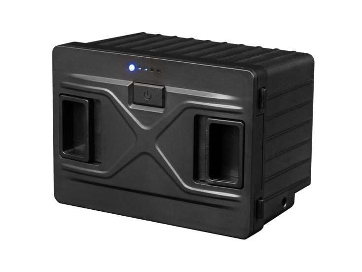 Steamy-E Kompressor-Kühlbox Wiederaufladbarer Akku
