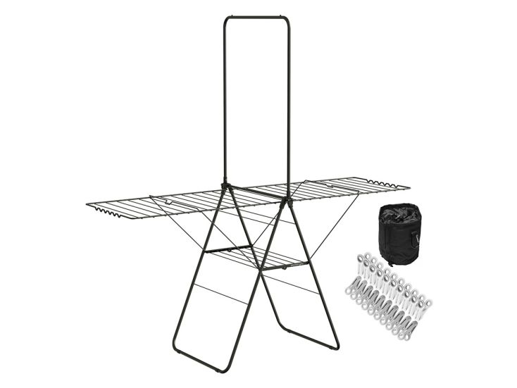 STAUS&BACH Aeriq Flex Wäscheständer-Set - Black