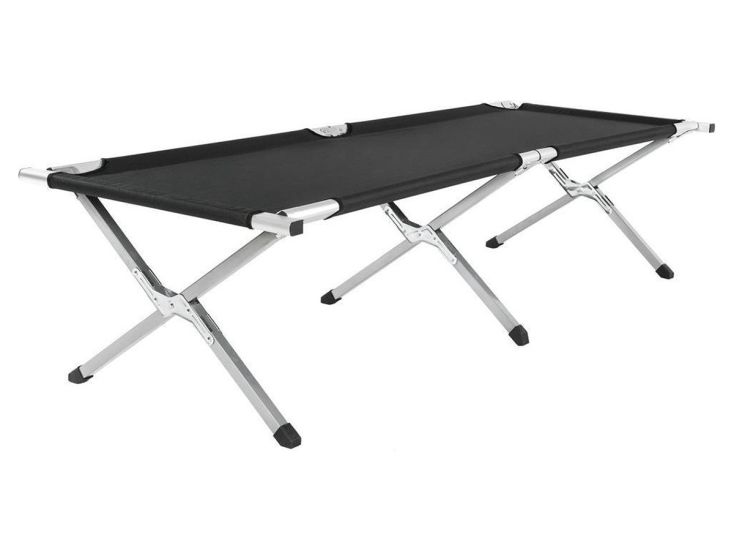 NordFalk XXL 200 x 71 cm Feldbett - Black