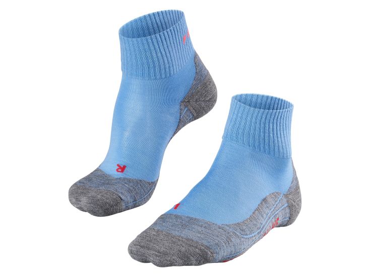 Falke TK5 Short Damen Wandersocken - Blue