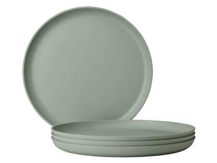 Mepal Silueta 260 mm Set von 4 Essteller - Green