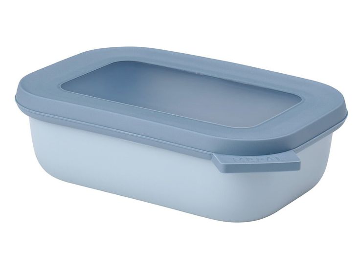 Mepal Cirqula 500ml rechteckige Multischüssel - Light Blue