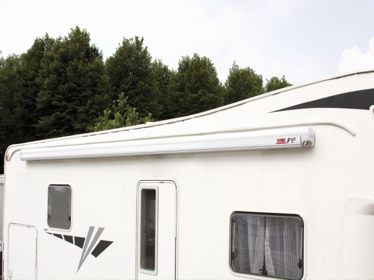 Fiamma Drip Stop Regenrinne weiß 300 cm