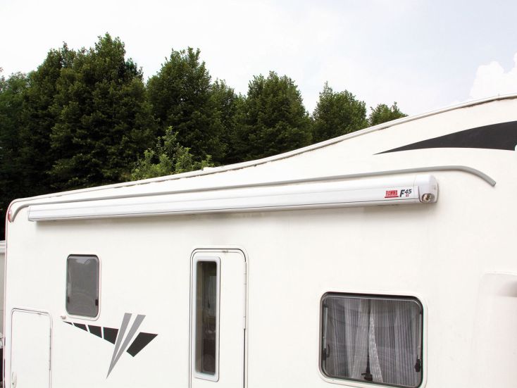 Fiamma Drip Stop Regenrinne grau 300 cm