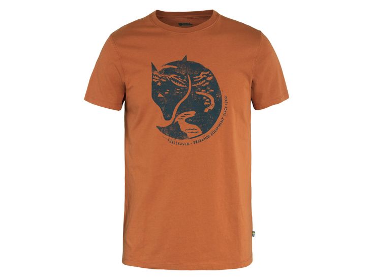 Fjällräven Arctic Fox Terracotta Brown Herren T-Shirt