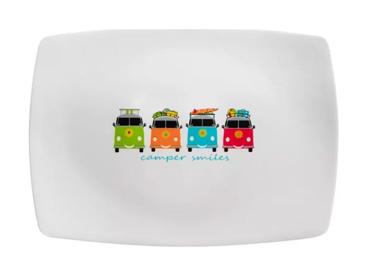 Flamefield Camper Smiles Servierplatte