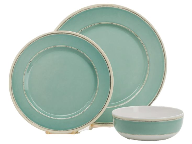 Flamefield Tiffany Geschirrset - 12-teilig