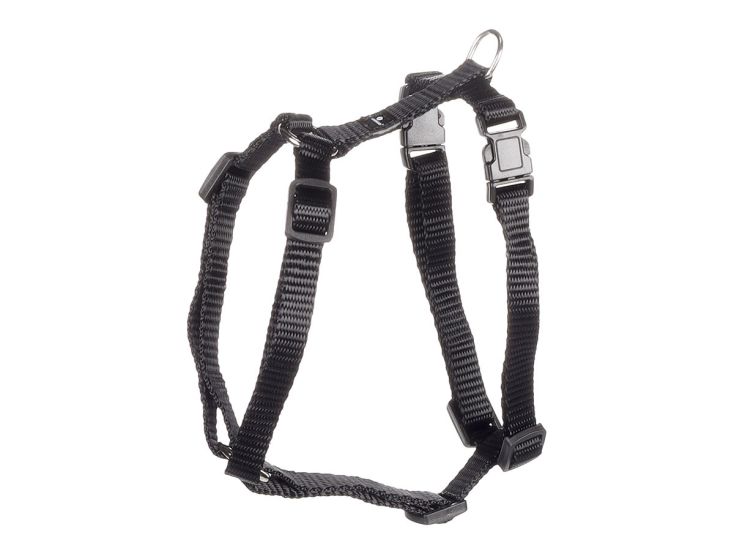 Flamingo Ziggi Black Hundegeschirr - XS