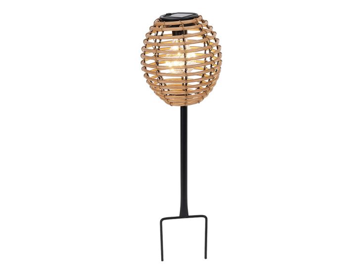 H&S Collection Solarlampe auf Metallstab