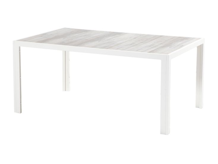 Hartman Tanger Ceramic White 228 x 105 Gartentisch