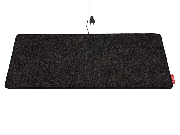 HEATEK 110 x 60 cm Infrarot-Fußmatte - grey