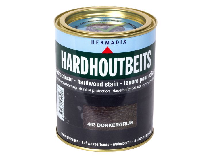 Hermadix dunkelgraue Hartholzbeize