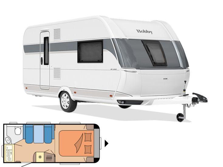 Hobby De Luxe 460 SFf 2025 Wohnwagen