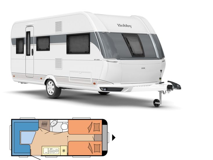 Hobby De Luxe 495 UL 2025 Wohnwagen