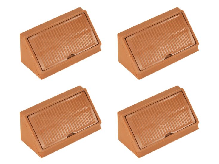 Möbelverbinder mit Kappe - Beige