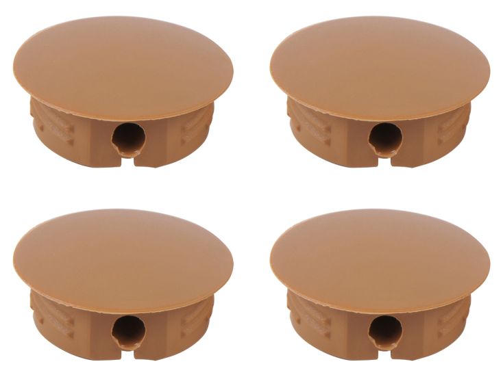 Runde Möbelverbinder - Brown