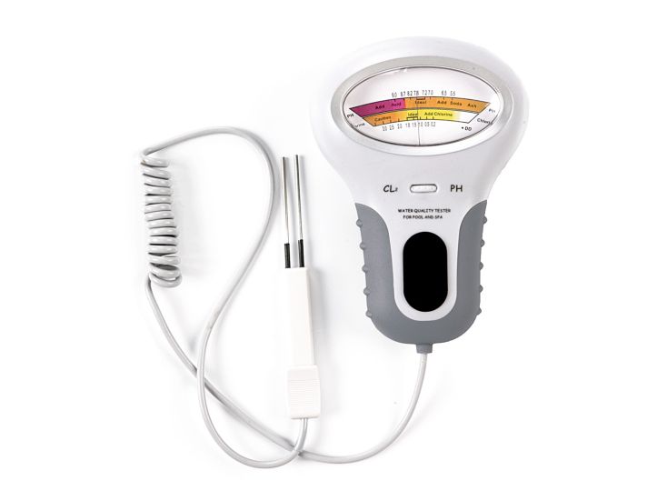 Interline elektronisches pH- und Chlormessgerät