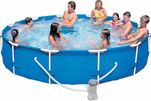 Intex 366 cm Frame Pool - Inklusive Filterpumpe