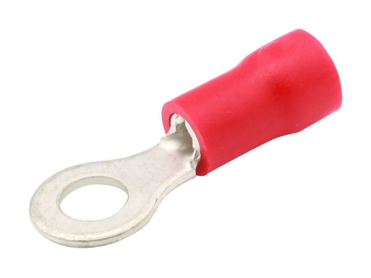 Ringkabelschuh rot Set mit 10 Stück - 5,3 MM