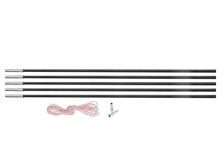 Kampa Glasfaser Zeltstange Reparaturset 12,7 mm