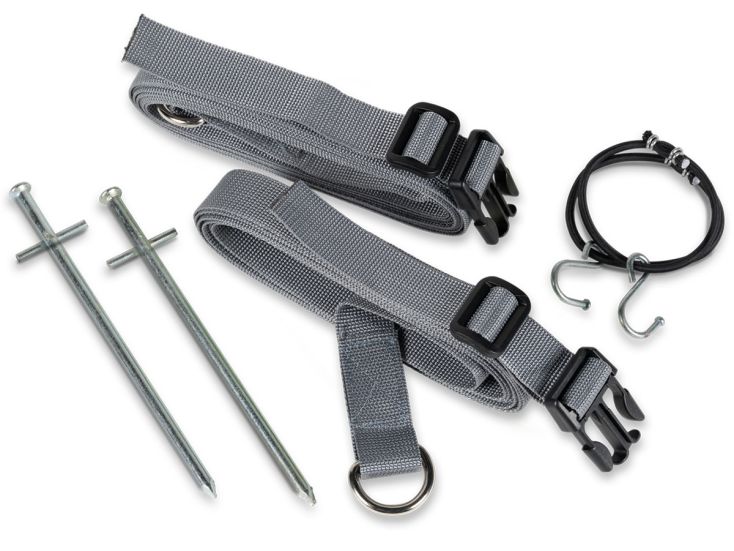 Dometic Storm Tie Down Kit Grey Sturmband-Set