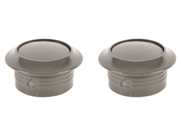 Druckknopf - Grey