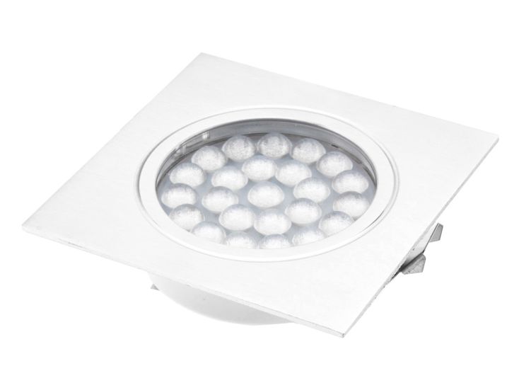 LED touch Einbauspot - Silver