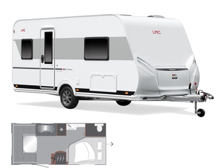 LMC Tandero 480 D Wohnwagen
