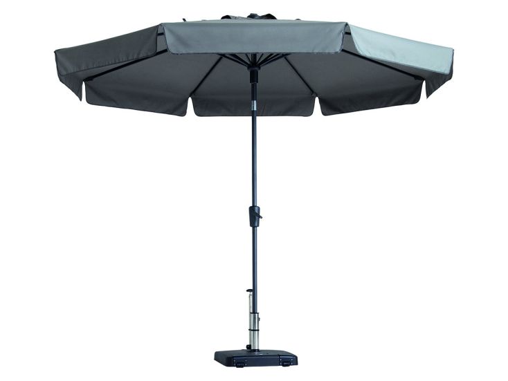 Madison Flores 300 cm Sonnenschirm - Light grey