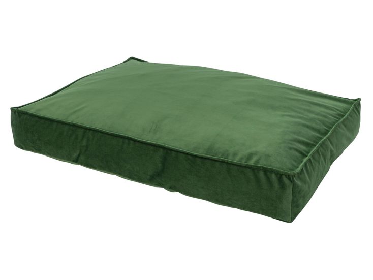 Madison Small Lounge Velours green Hundekissen