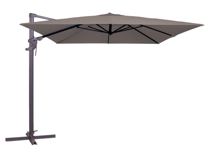 Madison Monaco Flex III 300 x 300 cm Ampelschirm - Taupe