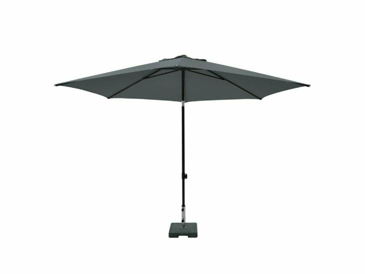Madison Elba 300 cm push-up Sonnenschirm - Grey