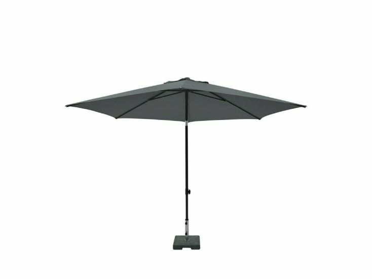 Madison Mykanos 250 cm push-up Sonnenschirm - Grey