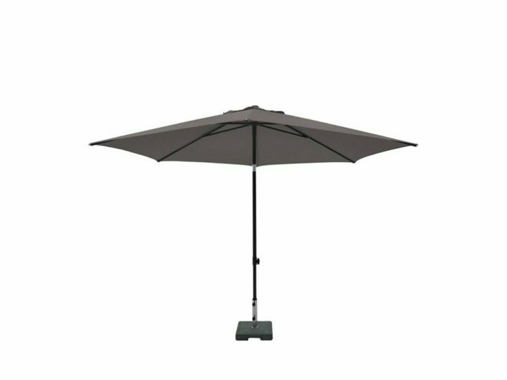 Madison Mykonos 250 cm push-up Sonnenschirm - Taupe
