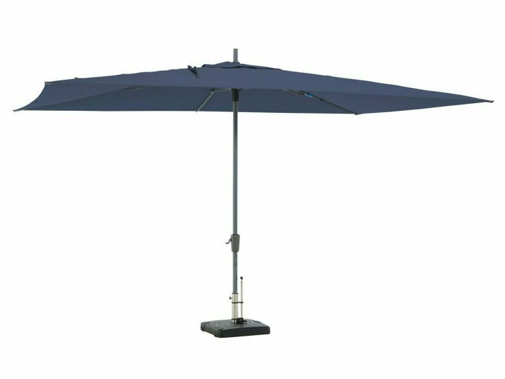 Madison Rectangle 300 x 400 cm Sonnenschirm - Safier blue