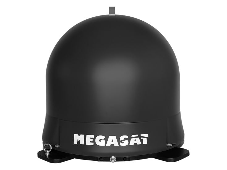 Zweite Chance Megasat Campingman portable ECO Schwarze Automatik Satellitenschüssel