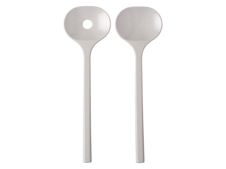 Mepal Bloom Salatbesteck - Pebble White