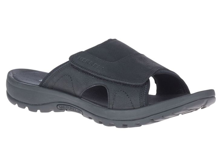 Merrel Sandspur II Slide Herren Pantoletten - Black