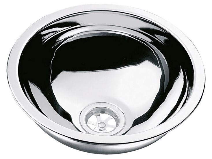 Navy Load 30 rundes Edelstahlbecken
