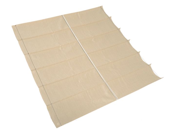 NC Outdoor 2,9 x 3,0 Harmonika Schattentuch - Off-white