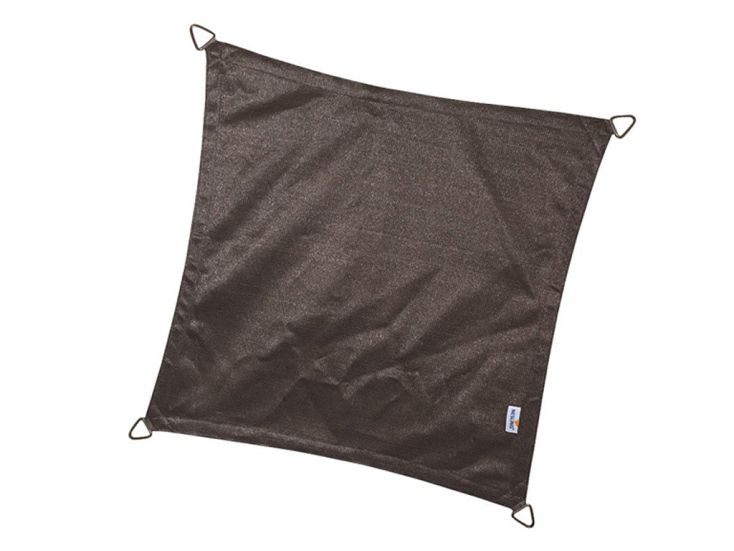 Platinum Coolfit 5x5m quadratisches Sonnensegel - Anthrazit