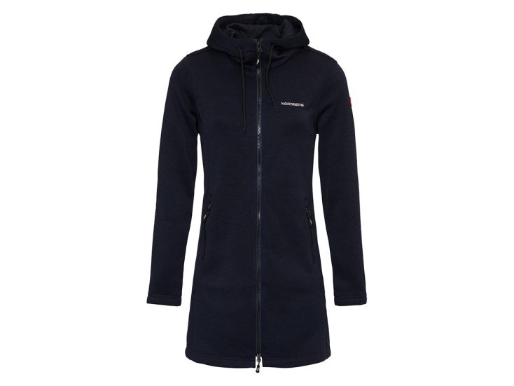 Nordberg Ada Dark Navy Melange Damen Fleecejacke