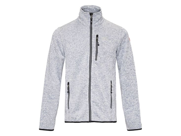 Nordberg Benjamin Light Blue Melange Herren Fleecejacke
