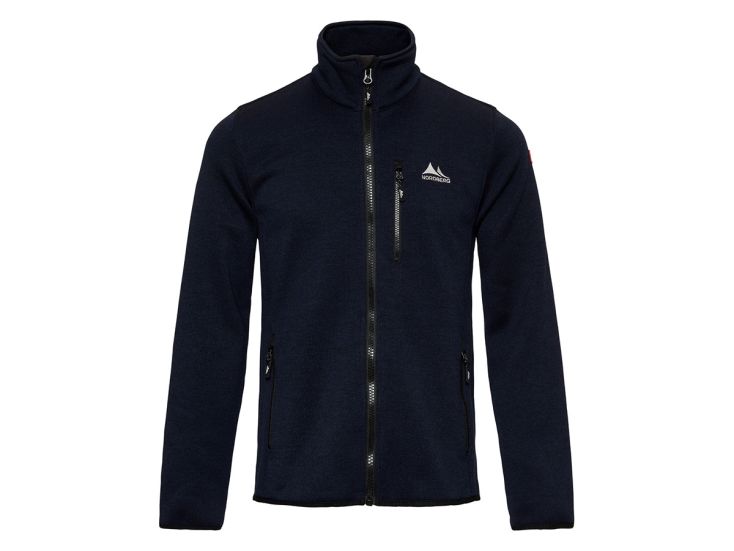 Nordberg Frank Navy Melange Herren Fleecejacke