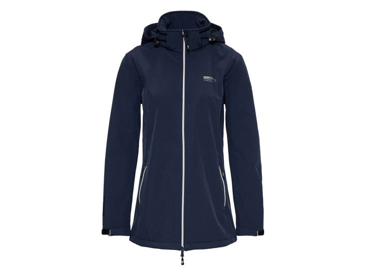 Nordberg Ronda Dark Navy Melange Damen Softshelljacke