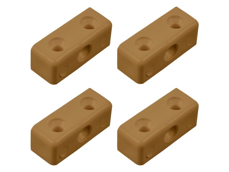 Obelink PVC Eckverbinder - Light brown
