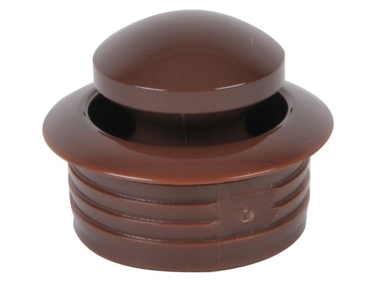Obelink Mini Druckknopf mit Verriegelung - Brown